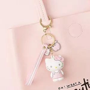 Cute kawaii accessories anime keychain handbag car charm