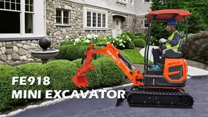 FE918 mini escavadeira