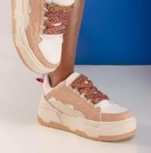 TÊNIS PLATAFORMA FEMININO - ROSADO