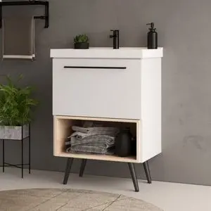 Jakarta 60cm Bathroom Cabinet with Legs