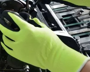 guantes de látex