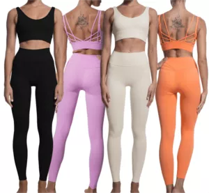 Roupas Esportivas Fitness, Conjunto para Academia / Yoga