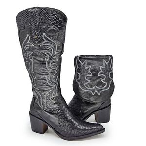 新西部2合1女靴 – 可折叠的多功能款式 – Perlatto出口质量