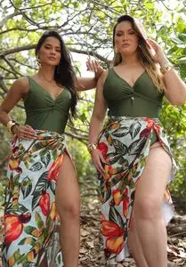 Round Hem Skirt