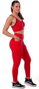 Elite Pro 女式带口袋运动紧身裤