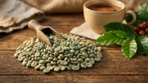 CAFÉ EM GRÃO VERDE PREMIUM – ARÁBICA, CONILON/ROBUSTA