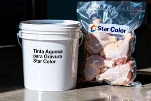 Tinta de rotogravura ecológica para alimentos congelados -...