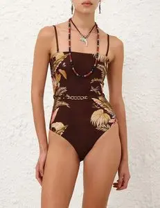 Moda feminina para festas, estampa romântica, peça única feminina