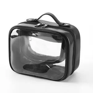 VT25002–Bolsa de Cosméticos Transparente Impermeável B