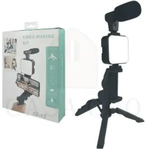 Multifunction Portable Desktop Camera with Beauty Light for...