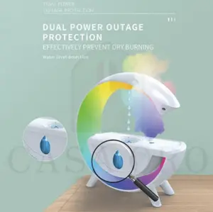 Anti-gravity humidifier, night light, wireless Bluetooth speaker...