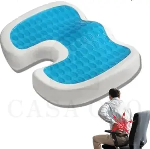 U-Shaped Gel Cushion Made of Memory Foam for Summer Cooling