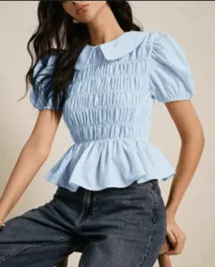 Nova roupa feminina!! Nova coleção de outono, blusa de manga...