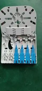 Caja de conexiones de fibra óptica de escritorio, caja de...