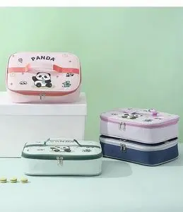 Primary school student lunch box insulation bag handbag boy with...