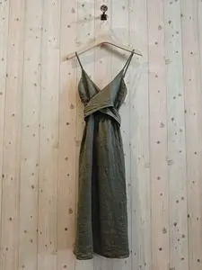 100% linen dress