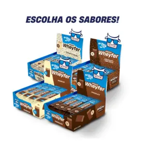 Choco Wheyfer Chocolate various flavors 2dp x 12 units x 25g