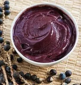 Pulpa de açaí congelada