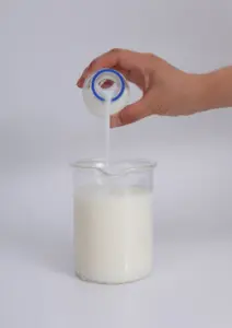 Emulsão de resina de silicone aquosa resistente a altas...