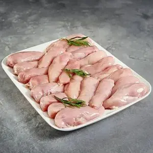Peito de frango fresco congelado e processado higienicamente...