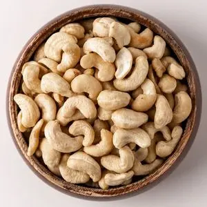 Castanhas de caju premium inteiras, de alta qualidade, cremosas...