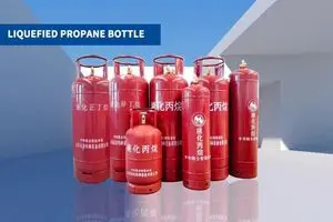 Cilindro de gas propano GLP recargable de acero de 15 kg a 50 kg...