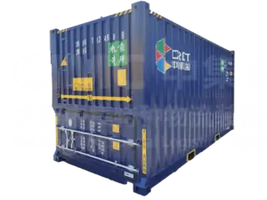 Container de 20 pés para envio e armazenamento de grãos