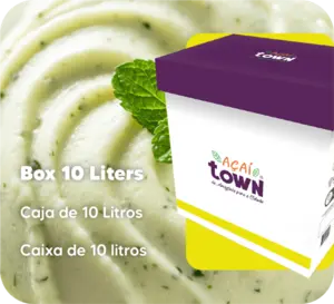 Pineapple Sorbet with Mint - 10 L Box