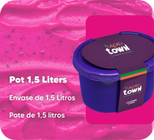 Sorbet de Pitaya com Maracujá - Pote de 1.5 L