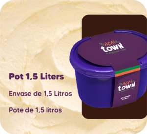 Sorbet de Cupuaçu - Pote de 1.5 L
