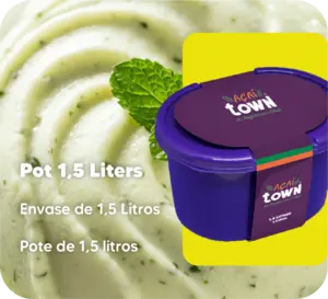 菠萝薄荷冰沙 - 1.5升包装