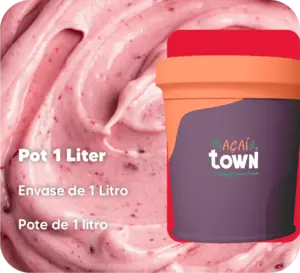 Sorbet de Morango - Pote de 1L