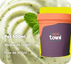 菠萝薄荷冰糕 - 500毫升盒装