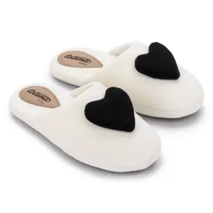 Pantufa Noir Heart