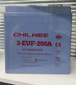 Bateria VRLA de gel 6V 200Ah (3h)
