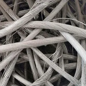 Extrusión de Alambre de Chatarra de Aluminio Puro 99.99% de Alta...