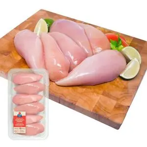 Peito de frango congelado premium Carne de ave macia e desossada...