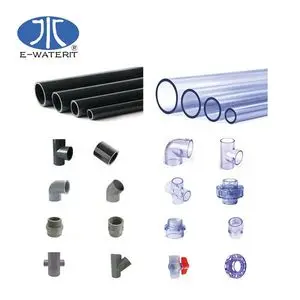 Conexão de tubo de PVC em T de três vias UPVC