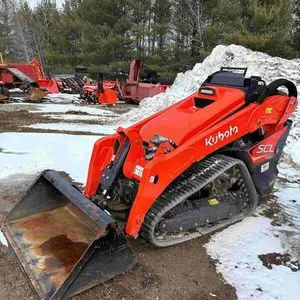Mini Kubota SCL1000 Skid Steer acessível à venda, máquina...