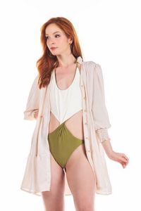 Roupas Bata Com Babado Blanc