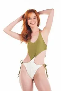 Double-Sided Swimsuit with Thin Bow