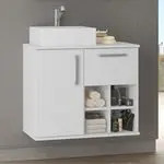 Balcão Bia 70cm com pés para banheiro