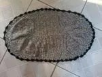 OVAL RUG IN CROCHET