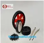 Colored soft PVC pellets