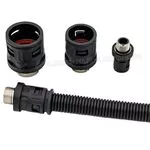 Conector Rápido Nylon Snap-in com Rosca...