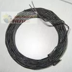 Fio de torção dupla annealed preto 