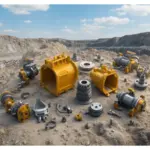 Peças de Reposição para Escavadeiras...