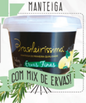 Manteiga com mix de ervas pote 200...