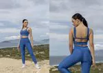 Roupa Fitness brasileira com sua marca