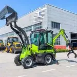Multi-functional crawler loader two-...